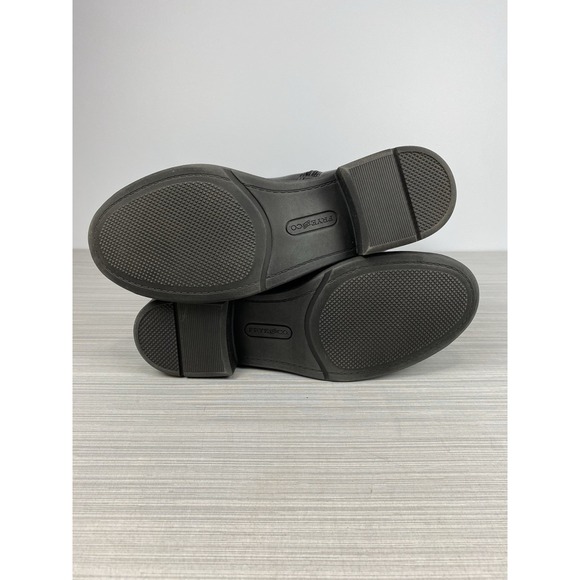 Frye & Co Cyra Womens Size 8.5M Black Leather Motorcycle Knee High Biker Boots - Picture 8 of 11